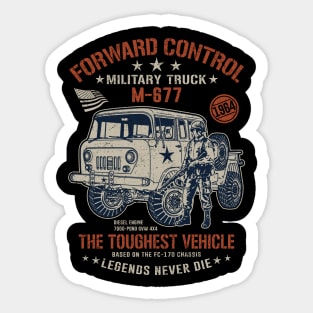 Forward Control FC-M677 Military Truck Sticker